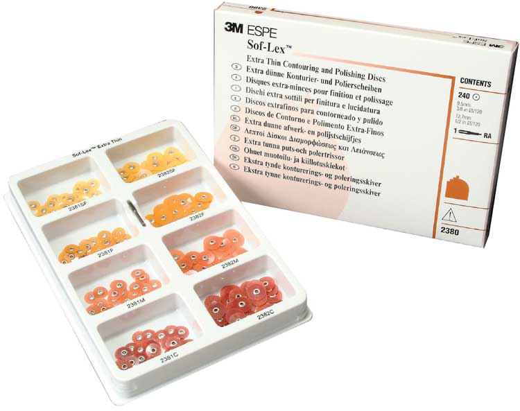 Sof-Lex XT - Kit Introduçao 240 Discos