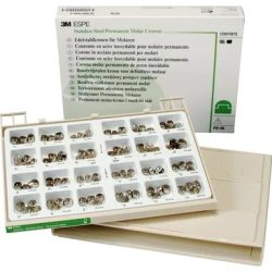 Coroas Pre-Form.Inox P/Mol.Permanent.Kit