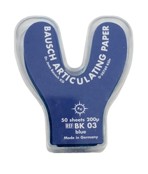 Pap.Art.Bausch 200µ Fer.Azul Cx.50fl