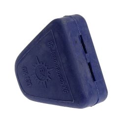 Punho Borracha Azul Esterilizavel 150ºC