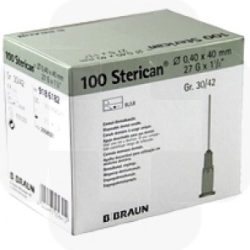 Sterican Agulhas 27G 0,40x40mm - Emb.100
