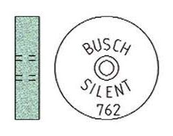 Silent Roda Abrasiva Busch 762/130 Cx.12