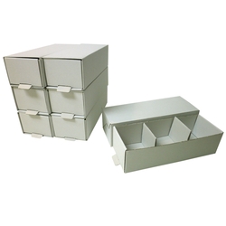 Caixa P/Modelos Ortod. 3 Compart. Cx.100