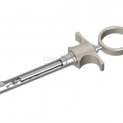 Seringa Inox C/Auto-Aspiração e Anel C.M. 1954ME
