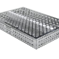 Steri-Wash-Tray C.M. 280x190x34mm Silic. White