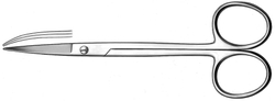 Tesoura P/Gengiva C.M. 806 12cm