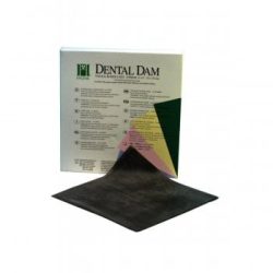 Dental Dam 152x152cm Medio Preto Emb.36