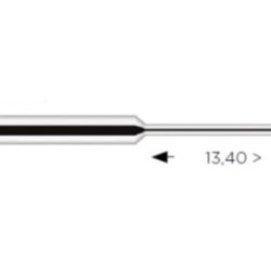 Broca Carbide CA Dentsply E0205/006 Cx.6