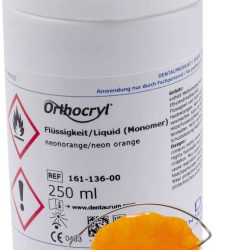 Orthocryl-Neon - Liq. Emb.250ml Laranja