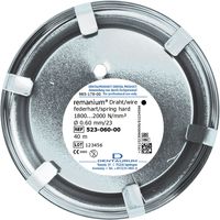 Arame Dentaurum Red. F/Hart 0,6mm Rl.40m