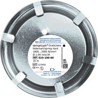 Arame Dentaurum Red. F/Hart 1,0mm Rl.10m
