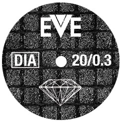 Discos Corte Refor. Eve 20x0,3mm Emb.10