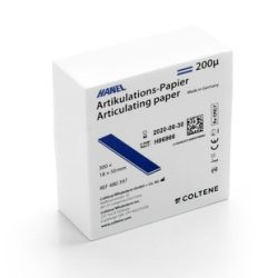Papel Articular Tiras 200µ Azul Cx.300