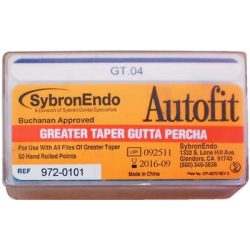 Autofit - Cones Gutta 4% Cx.50