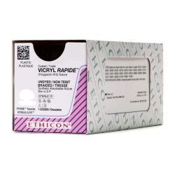 Vicryl Rapid 5/0 45cm Tri. Abs. Cx.12