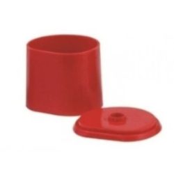 Cilindro Plast.P/Esquel. 9x8cm Vermelho