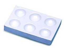 Paleta de Ceramica C/6 Cavidades