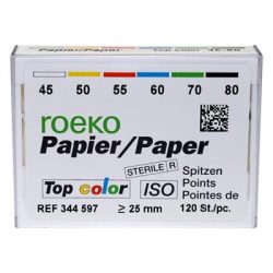 Pontas Papel Roeko Nº 45-80 25mm Cx.120