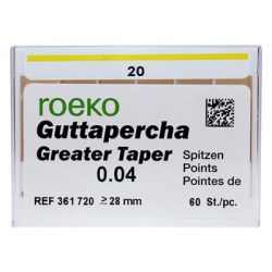 Pontas Gutta 04 Roeko Nº 20 28mm Cx.60