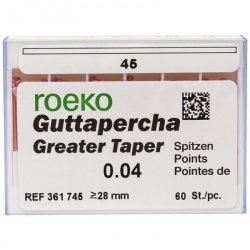 Pontas Gutta 04 Roeko Nº 45 28mm Cx.60