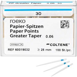 Pontas Papel Roeko 06 Nº 30 28mm Cx.100