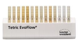 Tetric Evoflow - Guia de Cores
