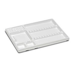 Bandejas Desc.Larident Bran.18x28 Cx.400