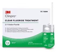 Clinpro Clear - Tratamento C/Flúor 50x0,5ml Menta