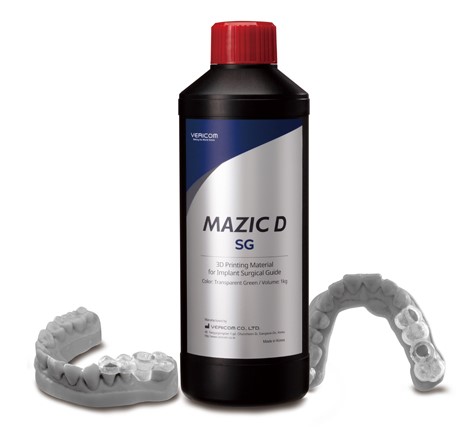 Mazic D Resina 3D Surgical Guide 1Kg - Tr.Green