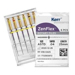 ZenFlex - Limas 25mm 04 Nº 25 Cx.6