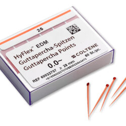 HyFlex EDM Gutta Percha OneFile Nº 25/0.0 Cx.60