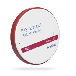 IPS e.max ZirCAD Prime Disco Zirc. Ø98,5x25mm A1
